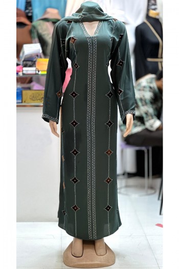 (MOQ 6 PCS) Hiba Abaya