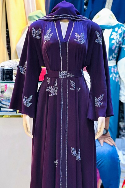 (MOQ 6 PCS) Lama Abaya