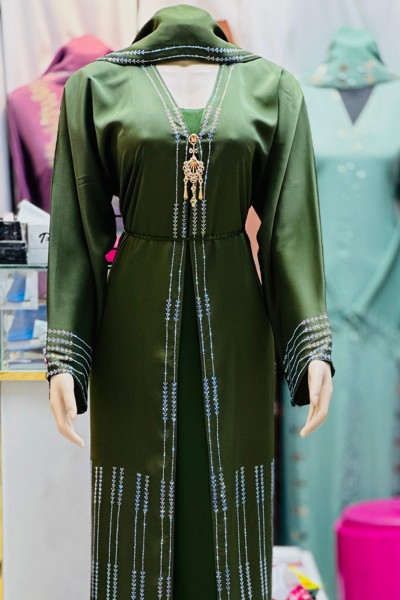 (MOQ 6 PCS) Lamya Abaya