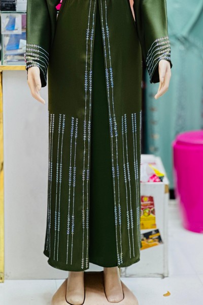 (MOQ 6 PCS) Lamya Abaya