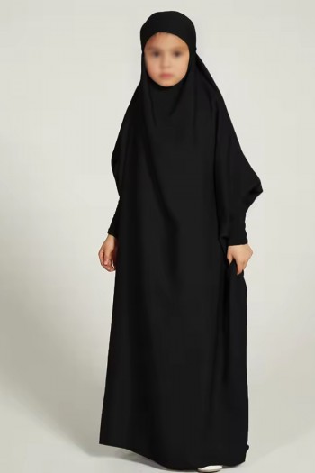 (MOQ 12 PCS) Zahiya Kids Abaya