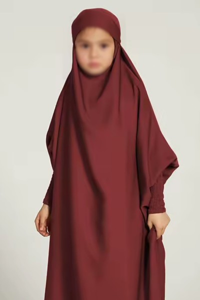 (MOQ 12 PCS) Zanab Kids Abaya