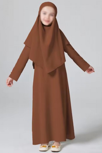 (MOQ 12 PCS) Faila Kids Abaya