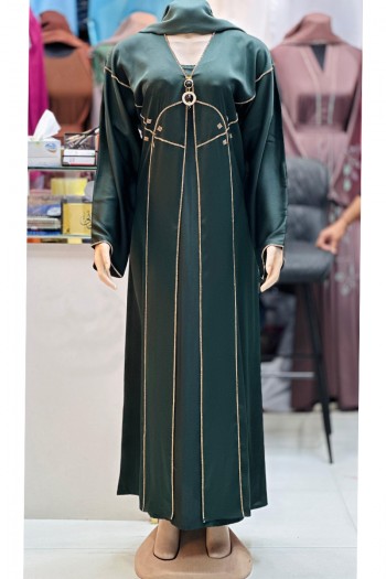 (MOQ 6 PCS) Aamaal Abaya