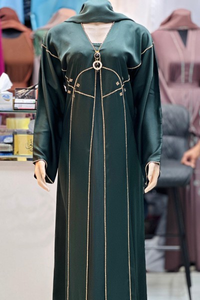 (MOQ 6 PCS) Aamaal Abaya