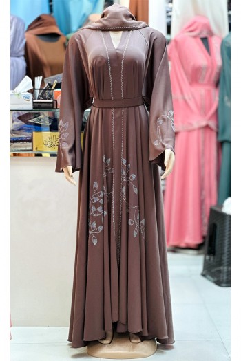 (MOQ 6 PCS) Abir Abaya