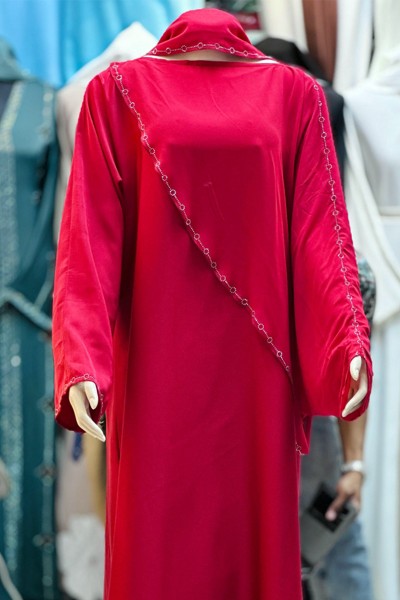 (MOQ 6 PCS) Afrah Abaya