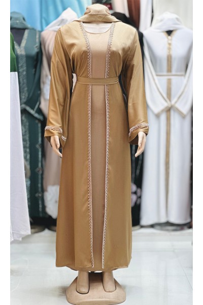 (MOQ 6 PCS) Alishba Abaya