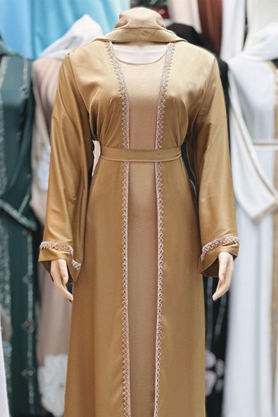 (MOQ 6 PCS) Alishba Abaya