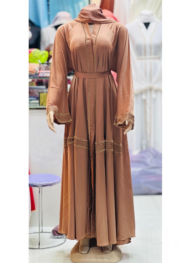 (MOQ 6 PCS) Almas Abaya