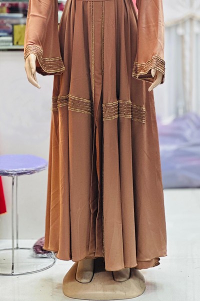 (MOQ 6 PCS) Almas Abaya