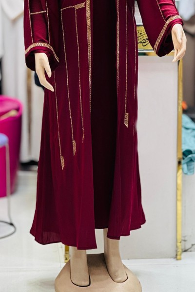 (MOQ 6 PCS) Aqsa Abaya