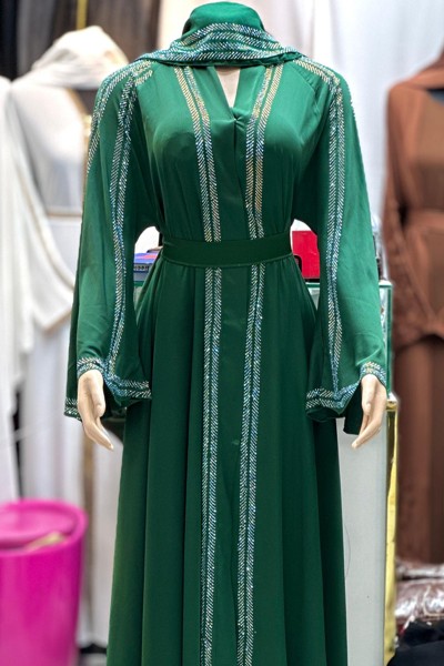 (MOQ 6 PCS) Azzah Abaya