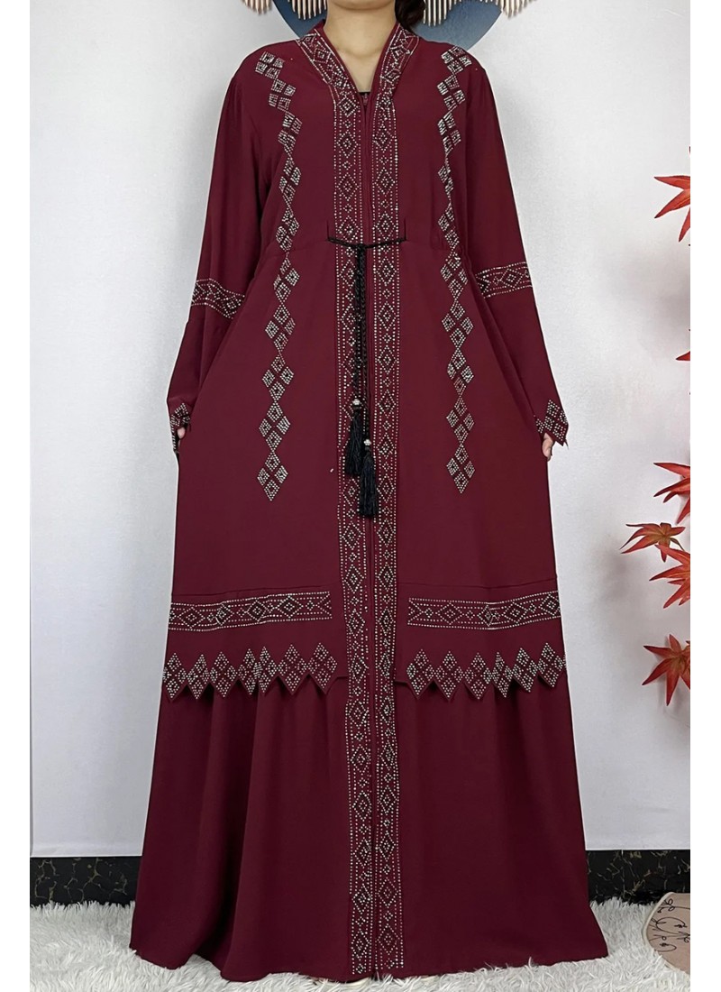 (MOQ 6 PCS) - M'aisa  Abaya