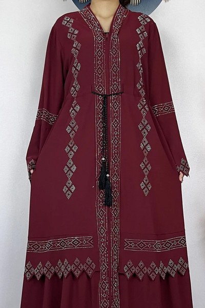 (MOQ 6 PCS) - M'aisa  Abaya