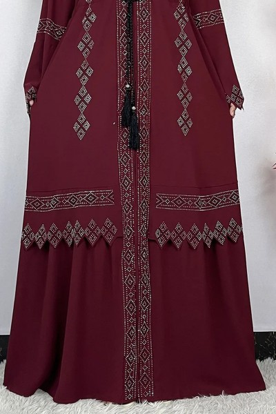 (MOQ 6 PCS) - M'aisa  Abaya