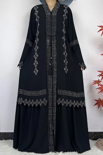 (MOQ 6 PCS) - M'anar  Abaya