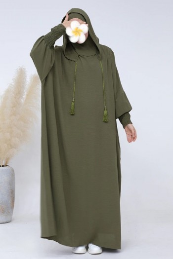 Afaf Pray Abaya (MOQ 24 PCS)