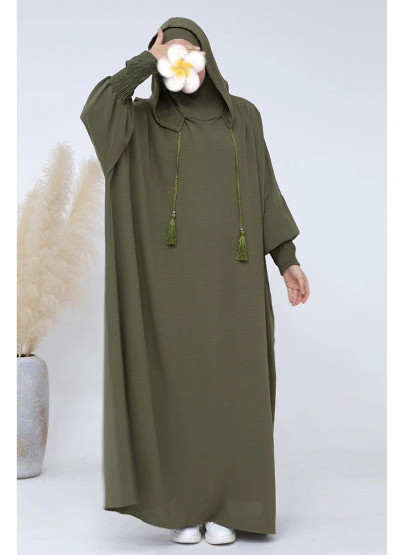 Afaf Pray Abaya (MOQ 24 PCS)