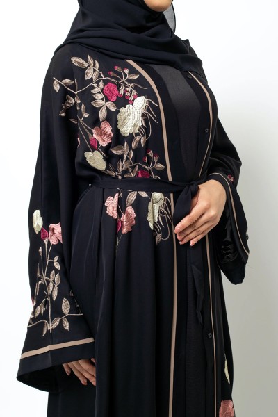 (MOQ 6 PCS) - Wisal Abaya