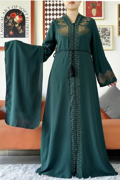 (MOQ 6 PCS) - Amberly Abaya