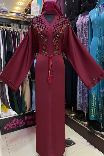  (3 Pieces Set) Dandelion Abaya