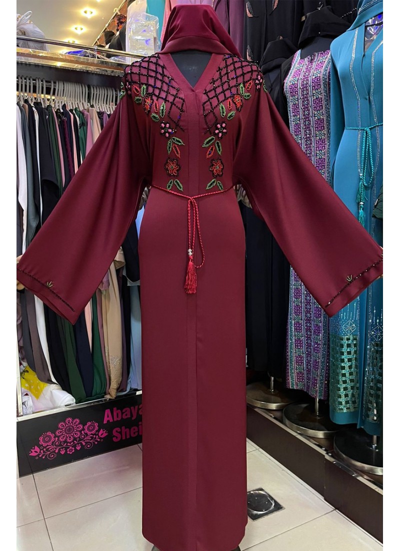  (3 Pieces Set) Dandelion Abaya